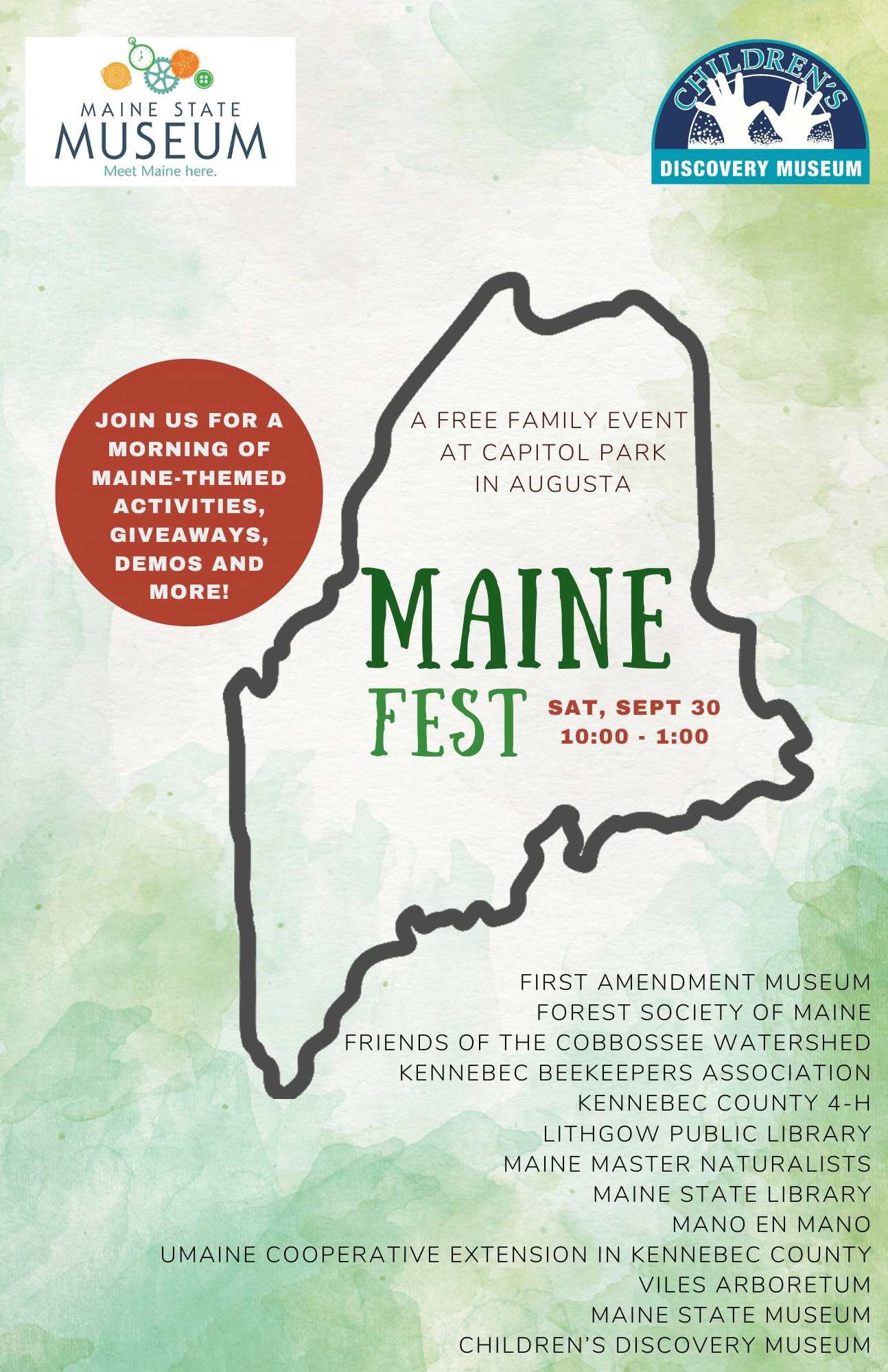 Maine Fest 2022 Poster