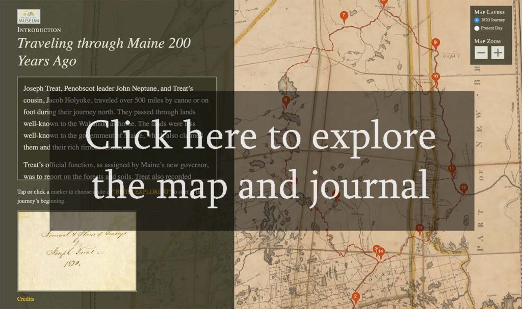Traveling through Maine 200 Years Ago