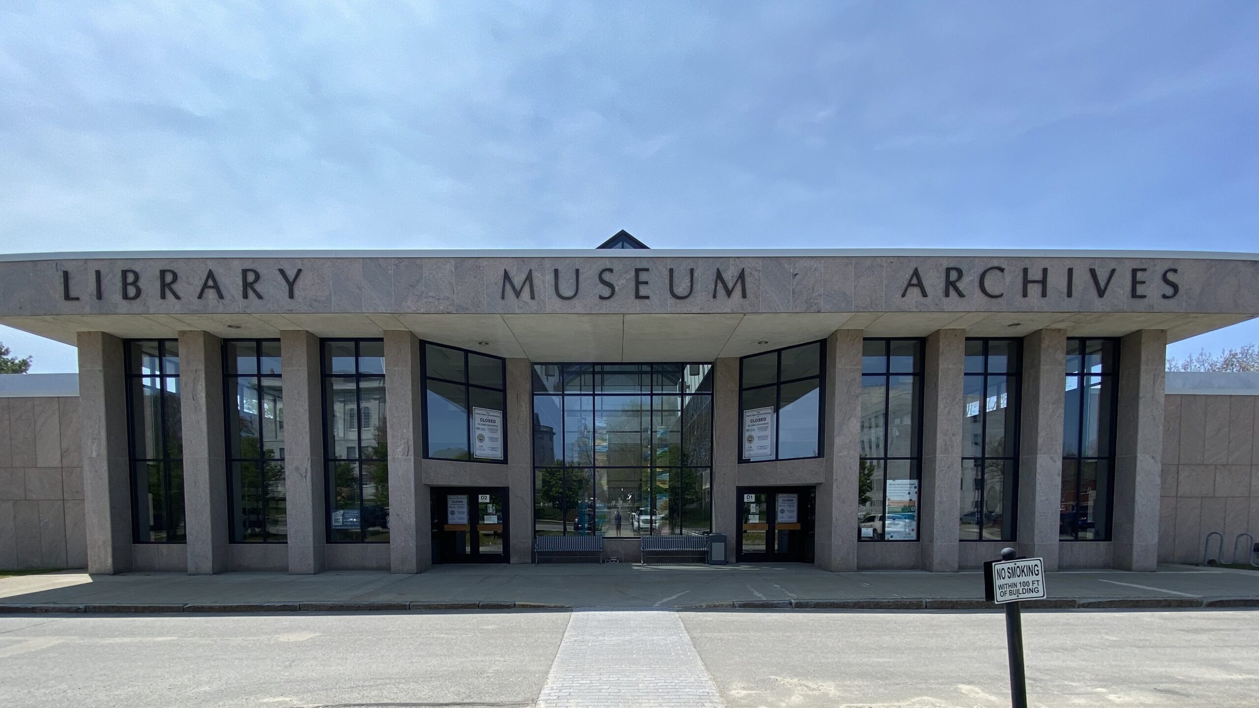 An image of the Cultural Building in Augusta, Maine.